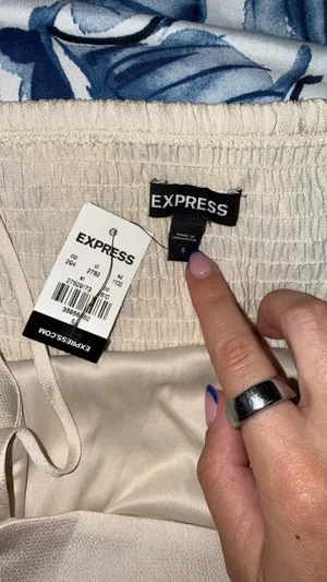 Express Champagne Dress thumbnail 3