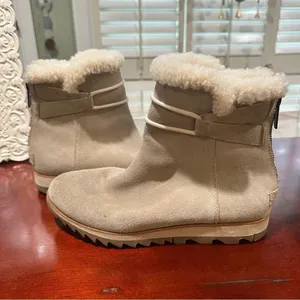 Sorel Tan Harlow Botties Size 7.5 thumbnail 9