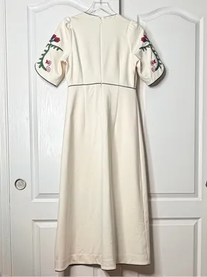 NWT Hunter Bell Margaritte Stitchtopia Embroidered Maxi Dress Size 6 thumbnail 5