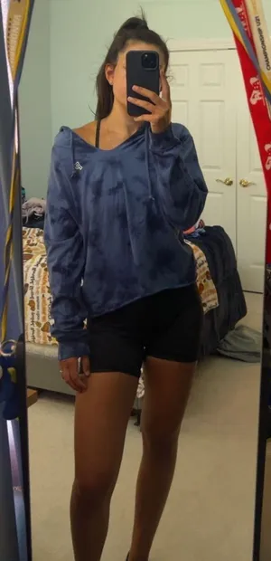 PINK Victoria’s Secret Hooded Long Sleeve thumbnail 1