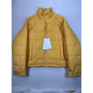 Halfdays Nellie Packable Puffer Women's Orange Jacket Size XS NWT thumbnail 5