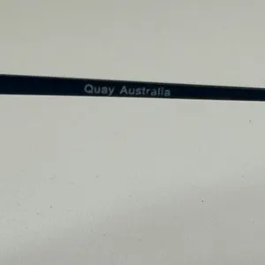 Quay Blue Aviator Sunglasses thumbnail 8