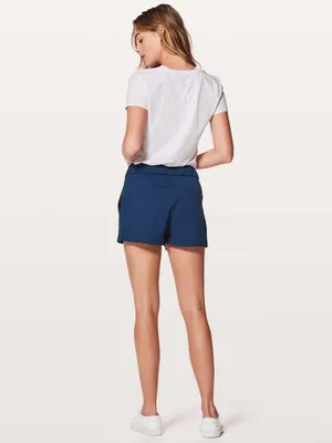 Lululemon On The Fly Short *2.5" Onyx Blue thumbnail 2