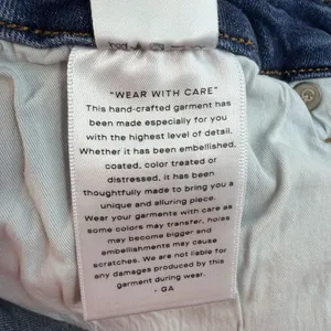 Good American 14 32 Good Legs‎ Skinny Jeans In Indigo Blue High Rise Stretch thumbnail 10