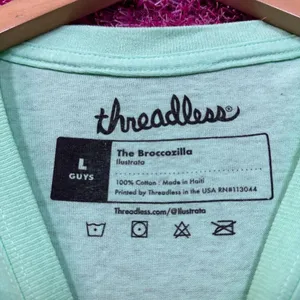 Urban Outfitters The Broccozilla Kaiju Anime Pop Art Threadless Tee L thumbnail 4