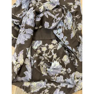 Free People Melrose Floral Maxi Dress Womens 4 Blue Bell Sleeve Boho thumbnail 4