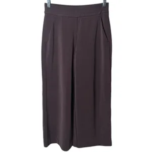 Lululemon‎ Softstreme High-Rise Straight-Leg Cropped Pants Brown Minimalist XS thumbnail 2