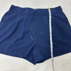 HALARA Deep‎ Blue Relaxed Shorts lightweight Size M thumbnail 5