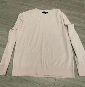 Banana Republic Pale Pink Crewneck Sweater thumbnail 1