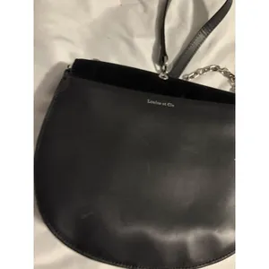 Louise et Cie Crossbody Bag Women Small‎ Black Leather Suede Embellished Studded thumbnail 7