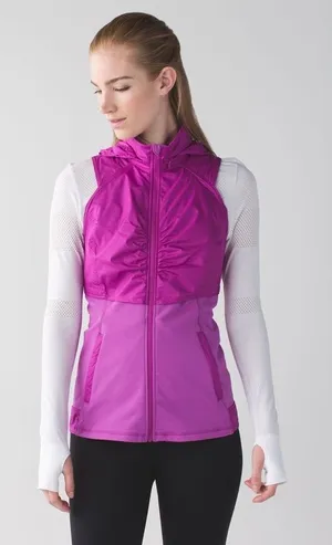 Lululemon Kanto Catch Me Vest Ultra Violet size 2 W4H67S thumbnail 1