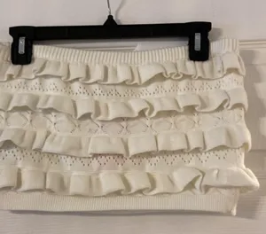 Edikted Tube Top color cream/white size M/L brand new and very cute thumbnail 2