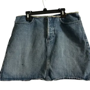 🌿🛍️J. Crew Blue Denim Mini Skirt size 6 thumbnail 1