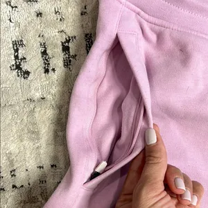 Alphalete Pink Athletic Shorts with Elastic Waistband and Drawstring thumbnail 4