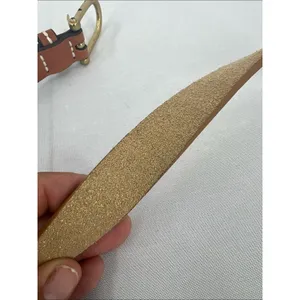 Sperry Gold shimmer belt thumbnail 4