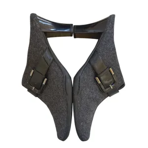 Naturalizer Women's Gray Wool Blend Buckle Mule Heels Size‎ 7.5 M thumbnail 6