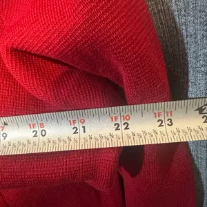 Vintage‎ red cardigan size m thumbnail 6