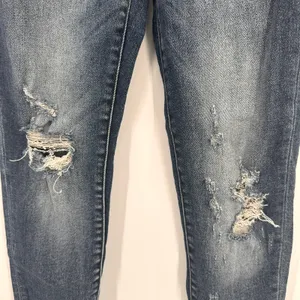Vervet Blue Women's Distressed Hayley High Rise Skinny Jeans Size 27 thumbnail 2