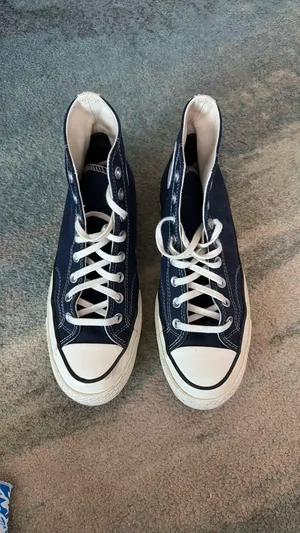 Converse Navy Chuck Taylor All Star Women’s Size 9.5 thumbnail 9
