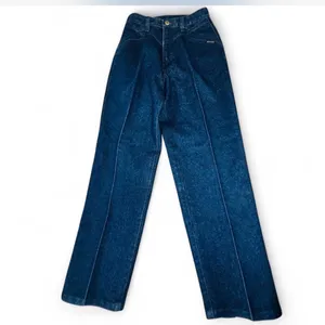VTG Rockies Bareback Western Jeans Womens 9/10 High Rise V-Yoke Cowboy Denim 27 thumbnail 3