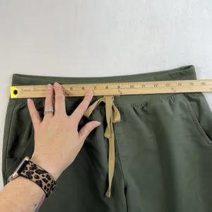 Figs M Medium Zamora Jogger Style Scrub Pants Technical Women’s Nurse Green thumbnail 7