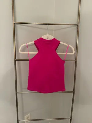 Hot Pink Halter Top Size M thumbnail 2