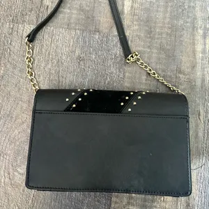 GUESS Black and Gold Studded Crossbody Bag thumbnail 5