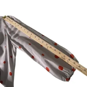 Anthropologie Retro Mod Twee Drop Waist Ruffle Hem Polka Dot Mini Dress Size 4 thumbnail 8