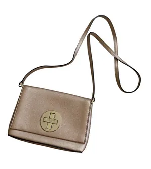 KATE SPADE Rose Gold Saffiano Leather Crossbody Bag thumbnail 1