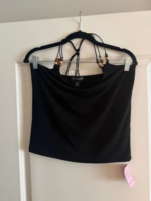 Pretty Little Thing Beaded Halter Top thumbnail 3