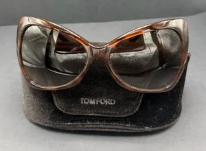 Tom Ford Nico Women's Sunglasses in Rich Brown thumbnail 1