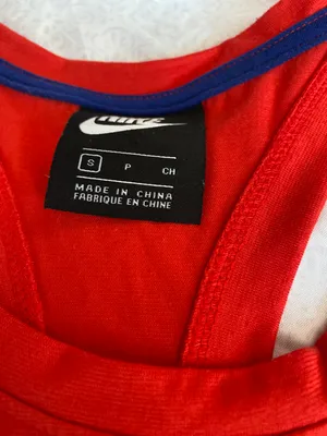 red and white and blue star tank top thumbnail 5
