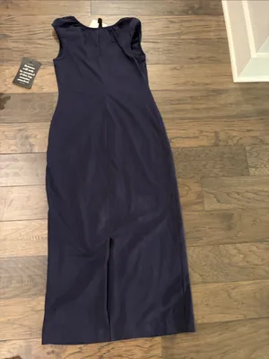 New With Tags Tuckernuck Pomander Place Navy Paula Knit Dress Sz S thumbnail 11