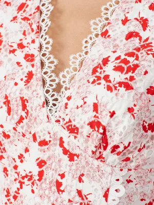 La Maison Talulah Dance And Romance Mini Dress Floral Lace thumbnail 4