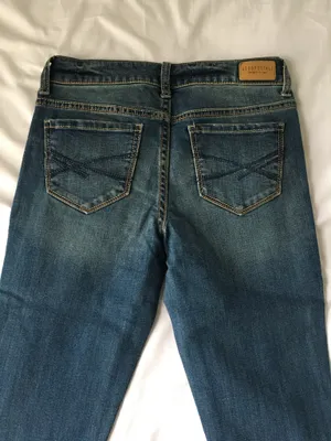 Medium Wash Low Rise Destroyed Jeggings thumbnail 4