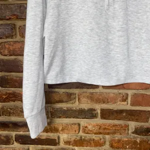 Velocity Heathered Gray Scuba Spencer 1/2 Half Zip Sweatshirt Women's Size Large thumbnail 3
