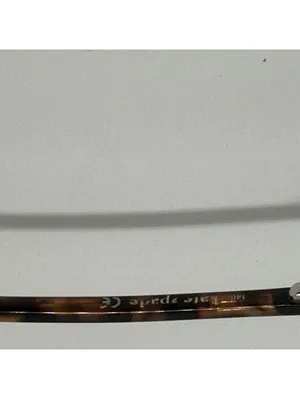 Kate Spade Blue & Tortoise Shell Prescription Glasses Frames with Green Case thumbnail 6