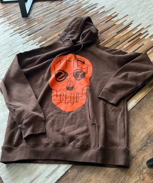 MGKs 27 coffee browns hoodie Brown Size XL thumbnail 1