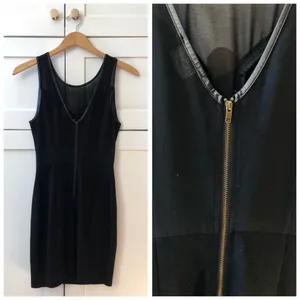 ASTR Sleeveless Cut-Out Mesh Black Bodycon Cocktail Dress, sz. XS thumbnail 10