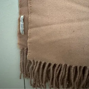 Abercrombie Camel Fringe Scarf thumbnail 3