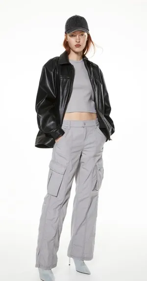 H&M Cargo Pants thumbnail 2