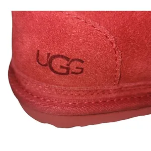 UGG Neumel Chukka Boots Suede Lace Up Casual‎ Shoes Red Clay thumbnail 5
