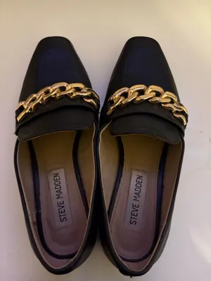 Steve Madden Black Loafers thumbnail 2