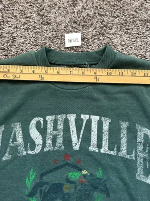 Modish Rebel Women Medium Green Nashville Cowboy Western Sleeveless Top thumbnail 3