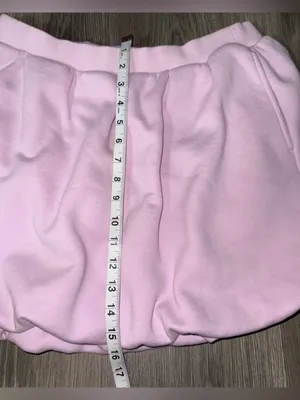 Aerie Offline Cloud Fleece Bubble Hem Skirt Lilac Size Large NWT thumbnail 9