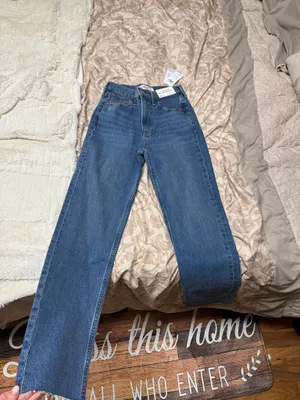 Abercrombie Jeans Ultra High-Rise 90s Straight thumbnail 3