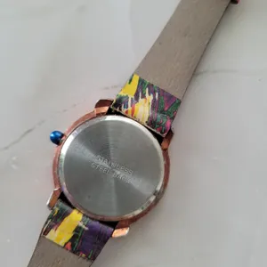 Vintage Japan Movt Stainless Steel Back Tango Sun Watch thumbnail 3