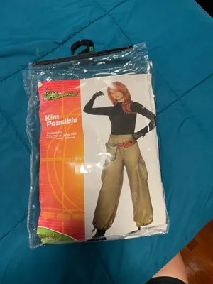 Spirit Halloween Womens Kim impossible costume L 12/14 thumbnail 1