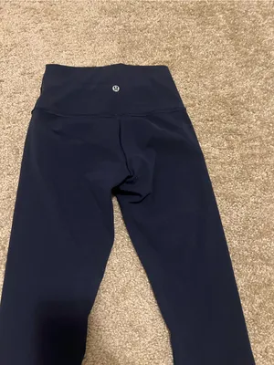 Lululemon‎ wunder under high rise legging 28” Luxtreme true navy size 2 thumbnail 6