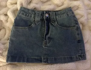 Denim Mini Skirt PacSun thumbnail 1
